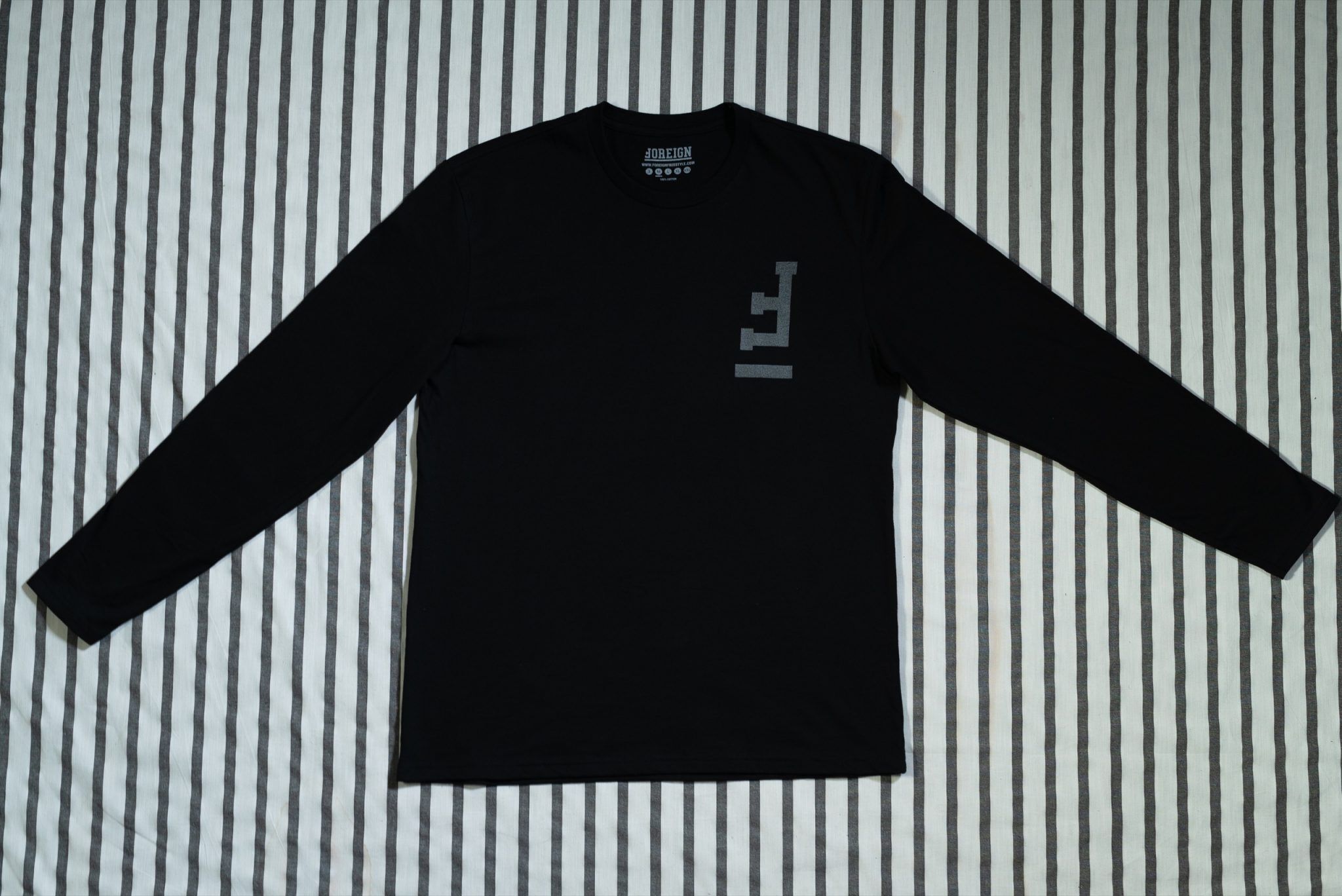 Foreign Metallic Long Sleeve Tee